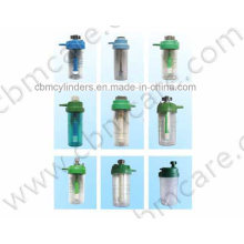 Reusable Oxygen Humidifiers for Oxygen Regulators